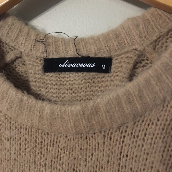 Tan Olivaceous Sweater - Picture 5 of 7